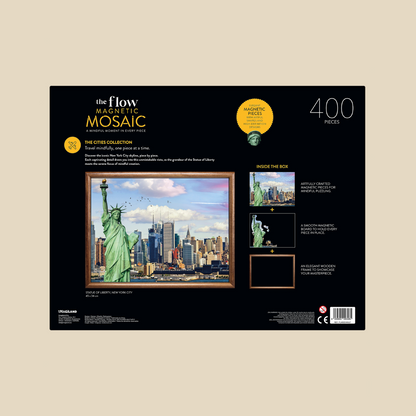 New York magnetic mosaic puzzle with frame by The Flow Brand (view 2)