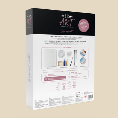 Seascape texture art painting kit by The Flow Brand (view 5)