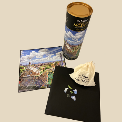 Barcelona travel magnetic mosaic puzzle by The Flow Brand (view 2)
