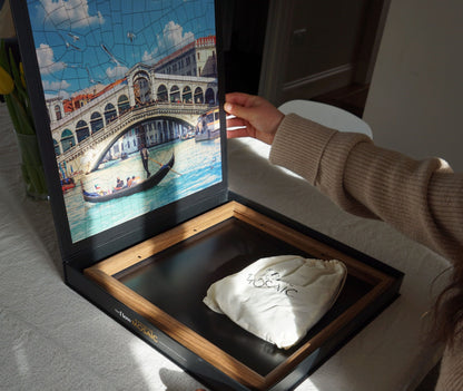 Venice magnetic mosaic puzzle with frame by The Flow Brand (view 4)