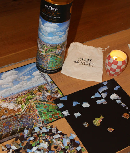 Barcelona travel magnetic mosaic puzzle by The Flow Brand (view 3)